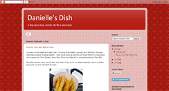 Desktop Screenshot of daniellesdish.com